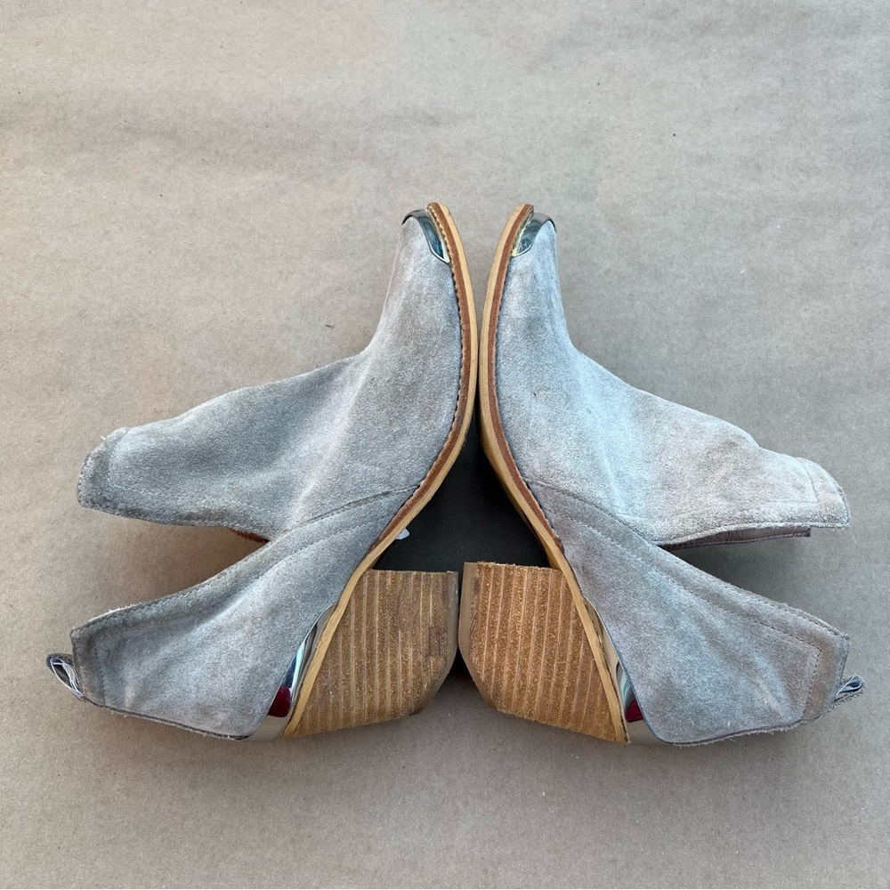 Jeffrey Campbell Orwell Wester Booties Size 8 - image 4